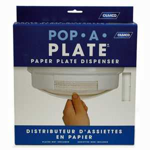 Under the cabinet paper best sale plate holder