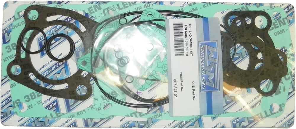 007-647-01 Top End Gasket Kit Pol Pol 1200 Carb Motor