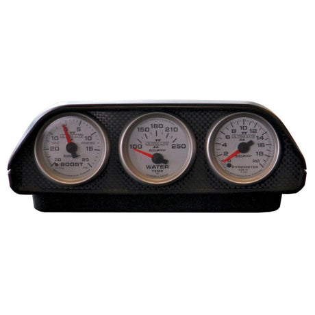 Autometer Triple 52mm Universal Fit Dash Top Pod - 5288