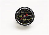 Russell Performance 100 psi fuel pressure gauge black face chrome case (Liquid-filled) - 650320