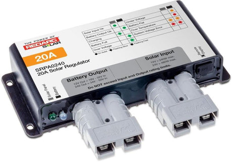 REDARC Solar Regulator w/Anderson Connect - 20A - RV and Auto Parts