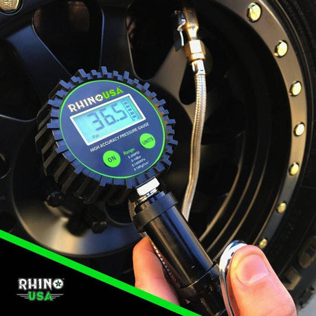 Rhino USA 200 Psi Digital Tire Inflator Gauge - Rhino USA