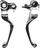 053502 Smooth Lever Set Chrome Bt 07 Up Except Flt 08 Up