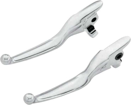 053804 Chrome Lever Set Smooth Touring 14 16 Except Tri Glde