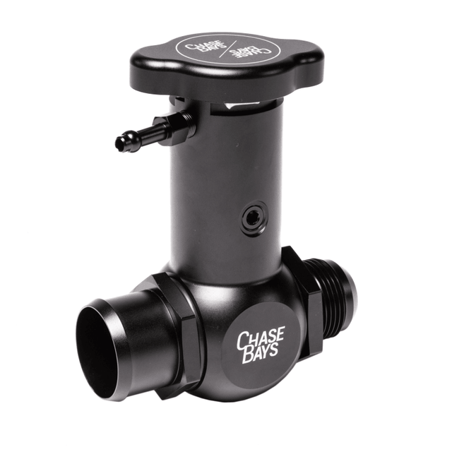 Chase Bays 1.38in (35mm) Hose / 1.38in (35mm) Hose Raised Inline Filler Neck w/Cap - RV and Auto Parts