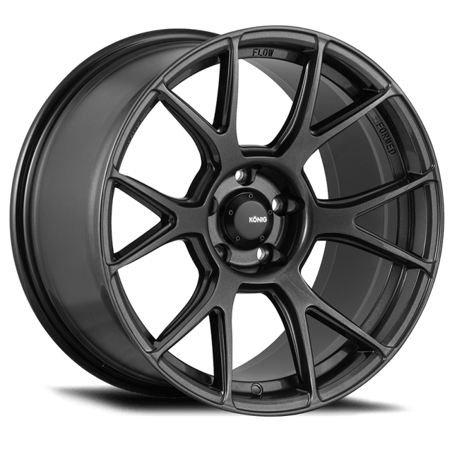 Konig Ampliform 19x8.5 5x114.3 ET30 Dark Metallic Graphite - RV and Auto Parts