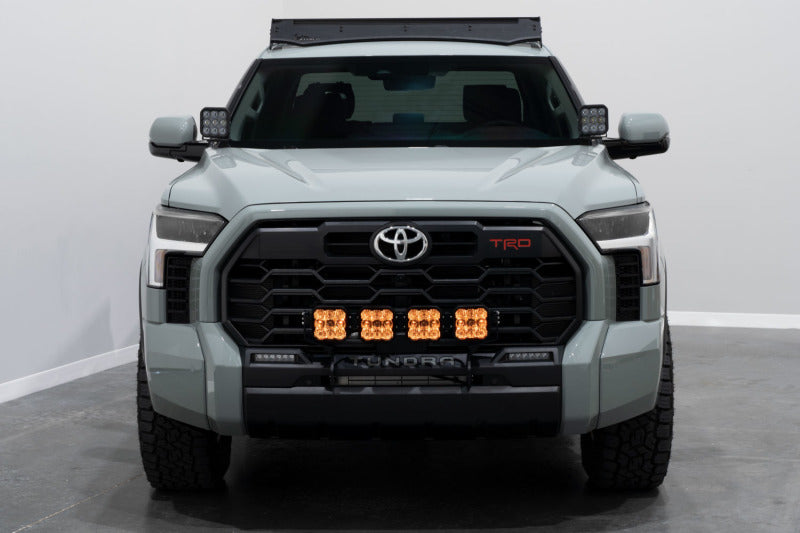 Diode Dynamics 2022 Toyota Tundra SS5 Grille CrossLink Lightbar Kit - Pro White Combo - DD7409