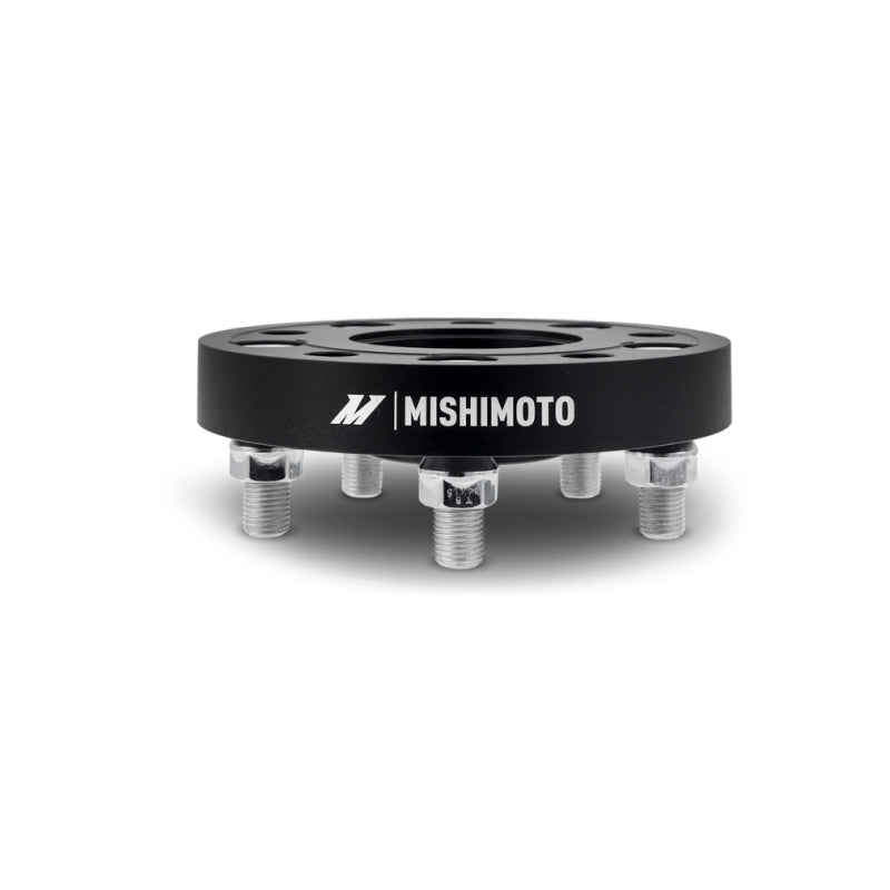 Mishimoto Wheel Spacers - 5x120 - 64.1 CB - M14 x1.5 - 25mm - BK - Mishimoto