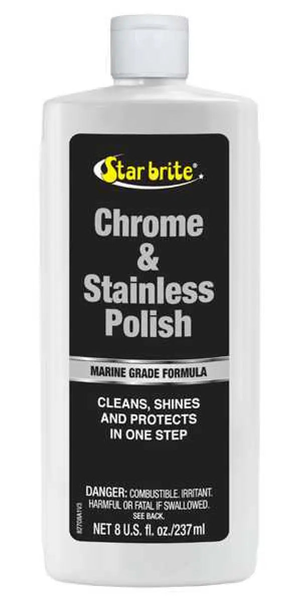 STAR BRITE Chrome & Stainless Polish 8 Oz 12/Case