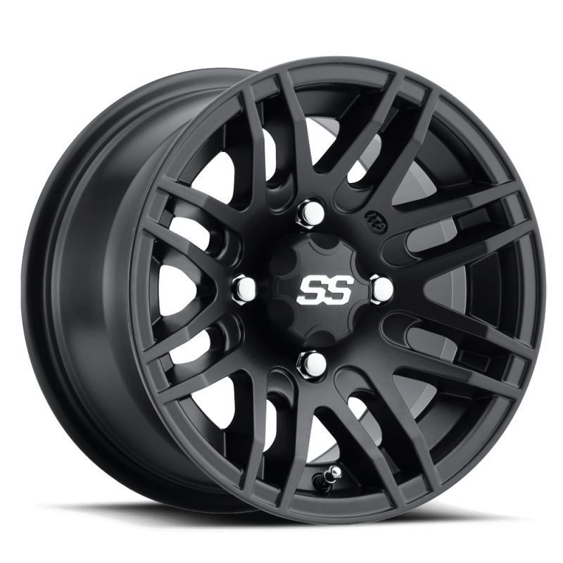 ITP SS 316 14x7 / 4x156 BP / 4+3 Offset Matte Black Wheel - ITP