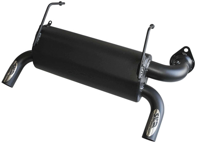 09-120B Slp Perf S/O Muffler Blk Pol Rzr