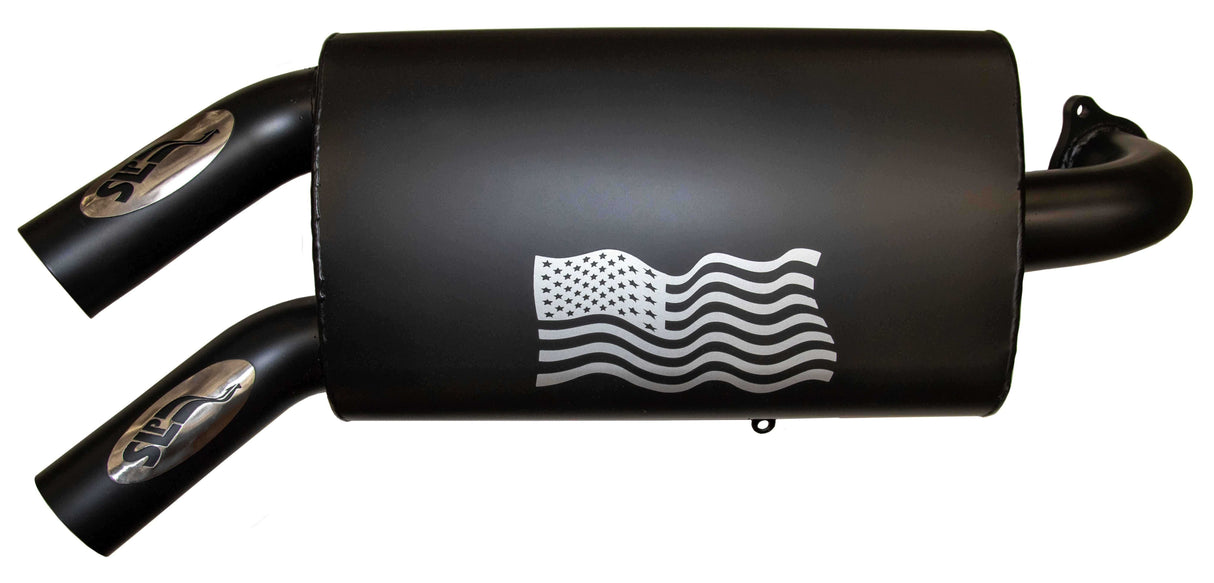 09-122 Perf Muffler S/O Pol Rzr