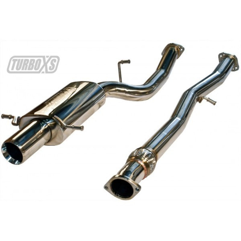 Turbo XS 02-07 WRX-STi Catback Exhaust Polished Tips 