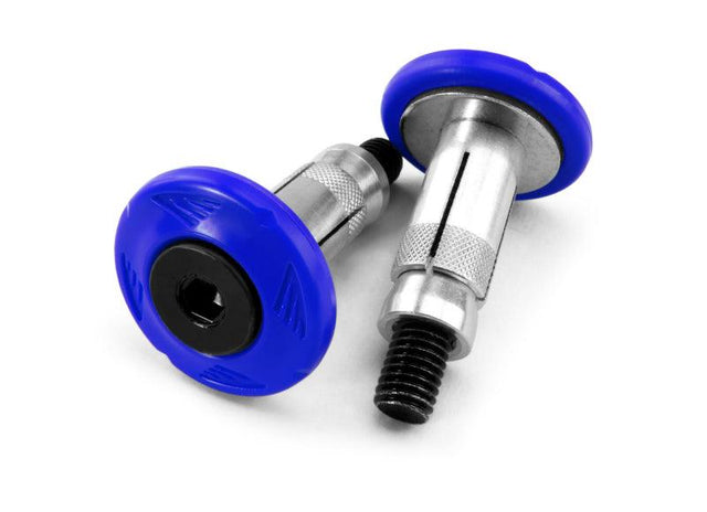 Cycra Grip Armor Bar End - Blue - RV and Auto Parts