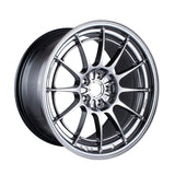 Enkei NT03+M 18x9.5 5x108 40mm Offset 72.6mm Bore Hyper Silver Wheel - 3658953140HS