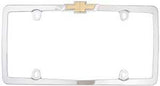 10437 Cruiser License Plate Frame Chevy Yellow Bowtie