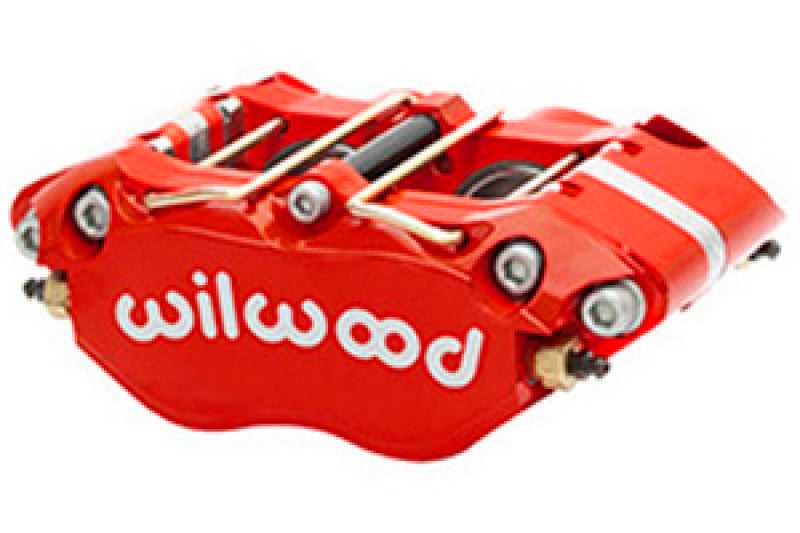 Wilwood 120-10000-RD Wilwood Caliper-Dynapro Radial (Thin Pad) 1.75in Pistons .81in Disc - Red