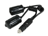 12VADRV Marinco Cigarette Lighter Extension Cord 1 Foot Length