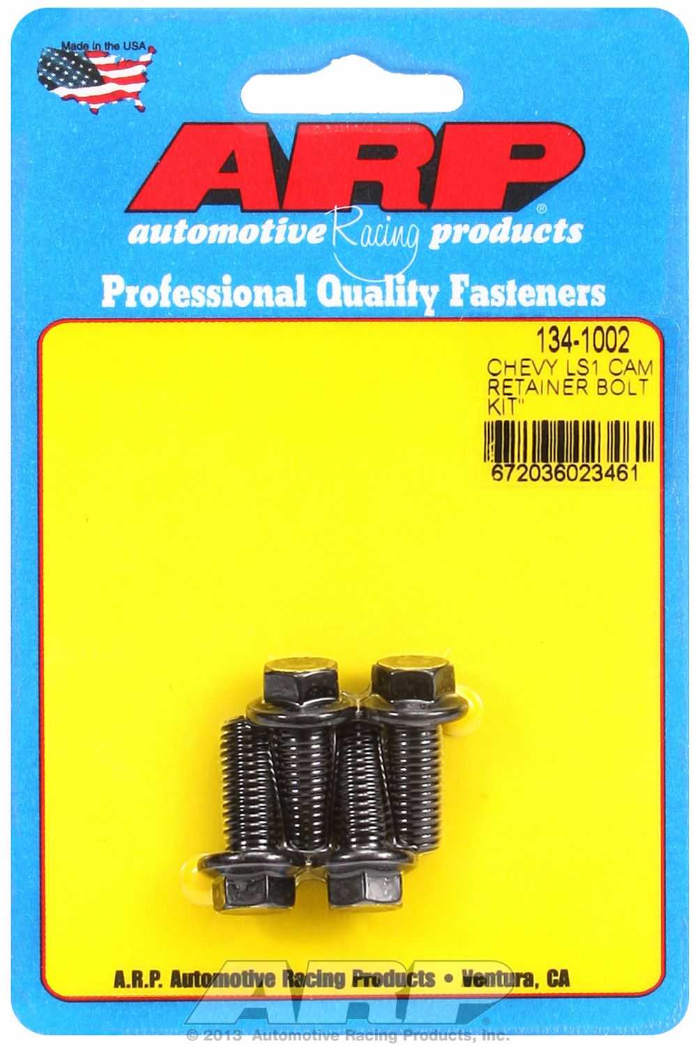 134-1002 ARP Fasteners Camshaft Bolt Chevy GenIII/LS Series Small