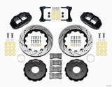 Wilwood 140-12440-D Wilwood Narrow Superlite 4R Front Hat Kit 14.00in Drill 2007-Up Jeep Wrangler