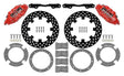 Wilwood 140-16629-DR Wilwood 17-21 Can-Am X3RS Red Rear Kit 11.25in - Drilled Rotors