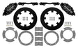 Wilwood 140-16629 Wilwood 17-21 Can-Am X3RS Black Rear Kit 11.25in - Undrilled Rotors