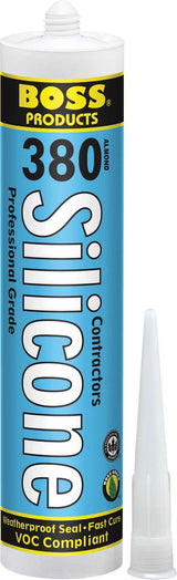 142261 Accumetric Contractors Silicone Sealant Almond