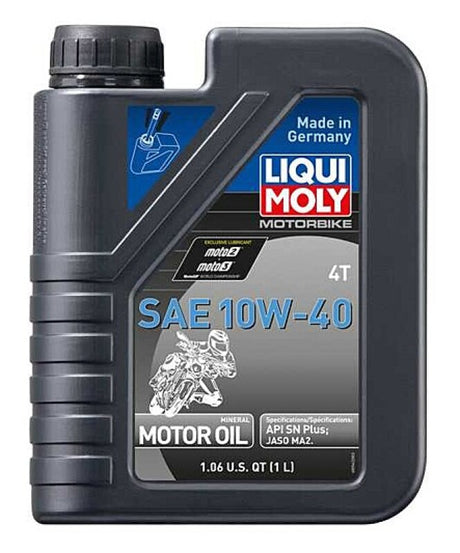 LIQUI MOLY 1L Motorbike 4T SAE 10W40 - LIQUI MOLY