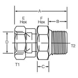 146292 Adapter Fitting