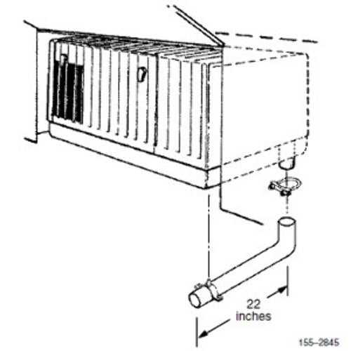 155-2325 Generator Exhaust Pipe