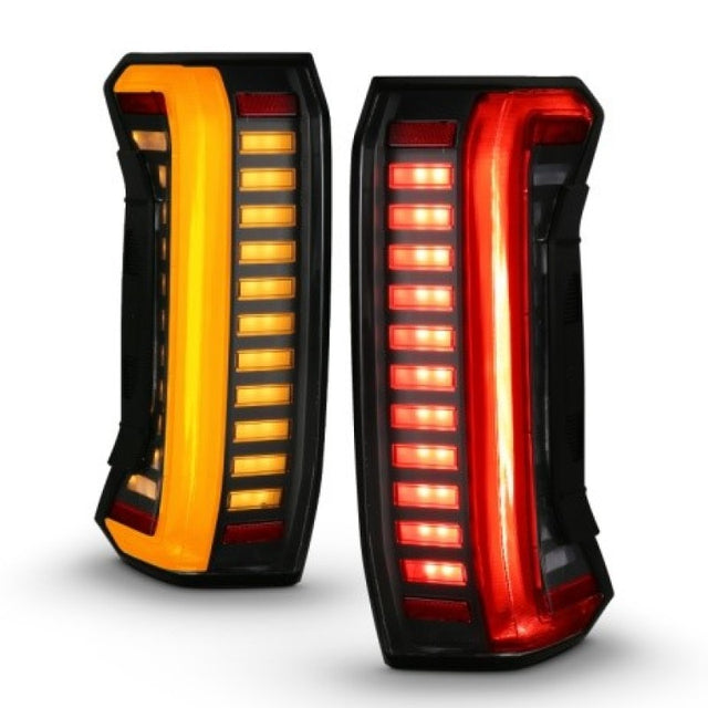 ANZO 22-24 Toyota Tundra (Does Not Fit LED Seq. Models) Z-Series Full LED Tail Lights - Pair - RV and Auto Parts