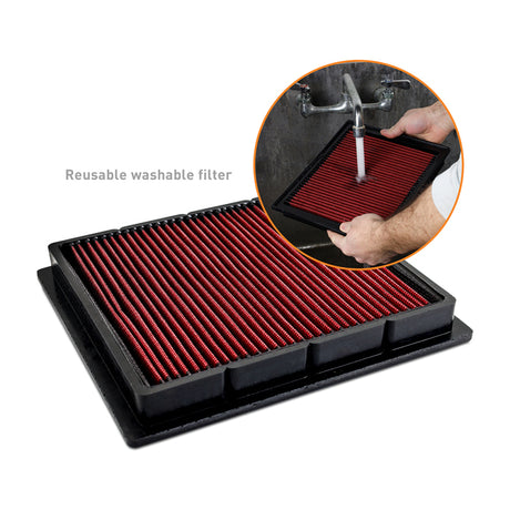 Mishimoto 2007+ RAM Cummins 6.7L Reusable Drop-In Air Filter - Mishimoto