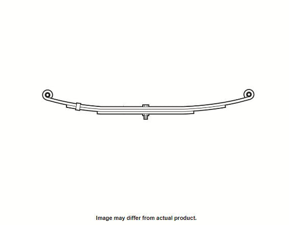 Dexter Axle 072-098-00 Dexter Axle Trailer Axle Leaf Spring Eye And Eye Mount