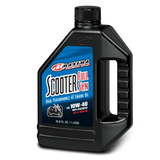 Maxima Racing Oils Scooter Full Synthetic 10w40 - 1 Liter High Performance 4T Engine Oil Bottle