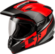 A11161208 Gmax Gm-11 Decima Helmet Black/Red/Grey 2X - RV and Auto Parts