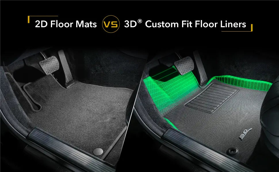 3D MAXpider Custom Fit All-Weather Floor Mats Liners