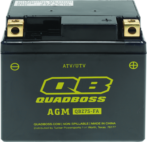 QuadBoss 02-06 Can-Am DS 50 Maintenance-Free AGM Battery - 401375