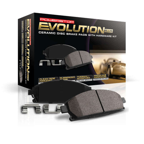 Power Stop 07-10 Acura CSX Front Z17 Evolution Ceramic Brake Pads w/Hardware - PowerStop