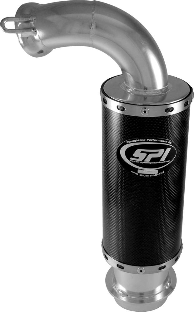 134-204 Straightline Lightweight Muffler Carbon