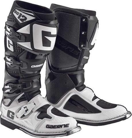 GAERNE 2174-014-013 Sg 12 Boots Black/White Sz 13