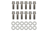 Wilwood 230-8217 Wilwood Bolt Kit - Hat/Rotor 1/4-28x.75 12 Pt Stainless