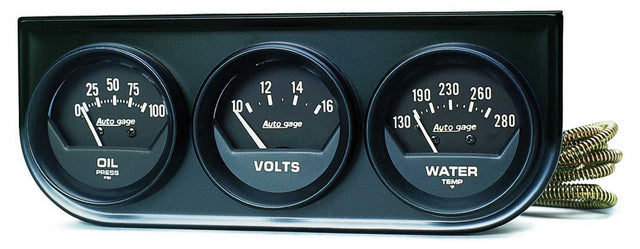 2348 Gauge Oil Pressure/ Voltmeter/ Water Temperature