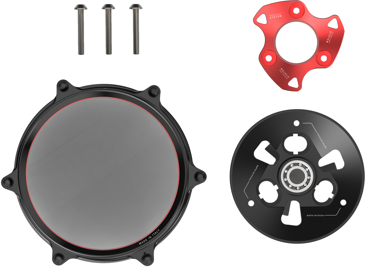 Clutch Cover Red Duc V2 - RIZOMA