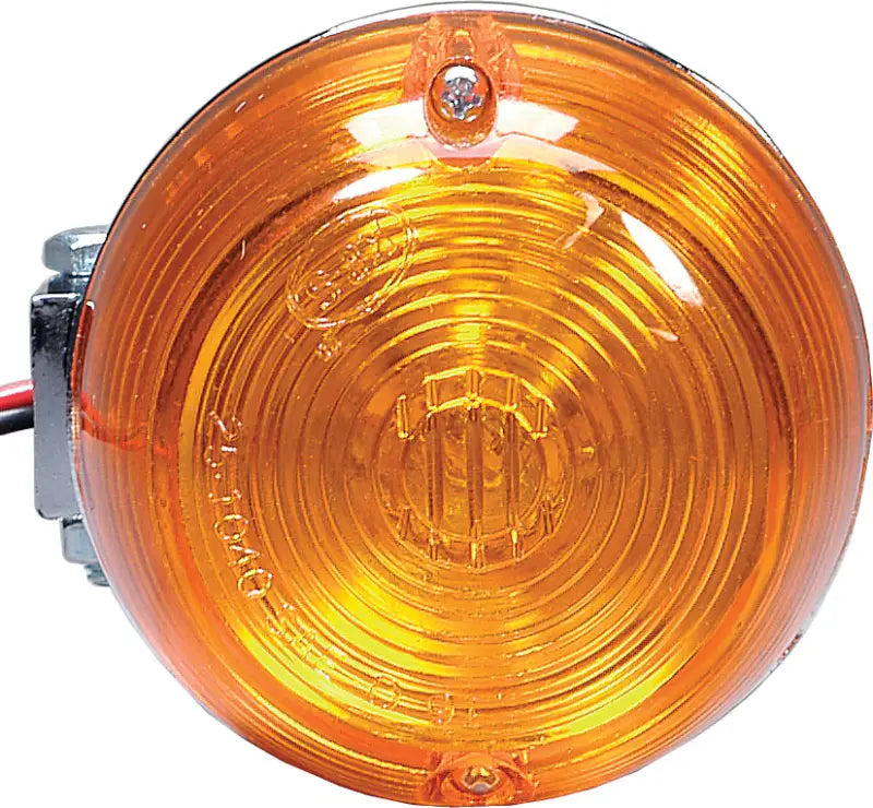 25-1045 Turn Signal Front, D.O.T. Approved, O.E.M. specifications, sold each, amber lens