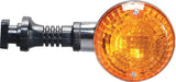 Turn Signal Rear 25-2026, D.O.T. approved, O.E.M. specifications, sold each, amber lens.