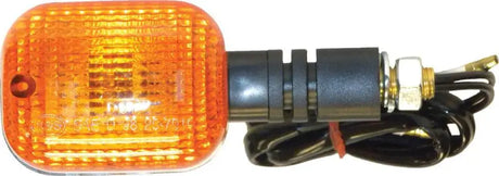 25-7000 K&S Universal Signal Lights Black W/Amber Lens - RV and Auto Parts