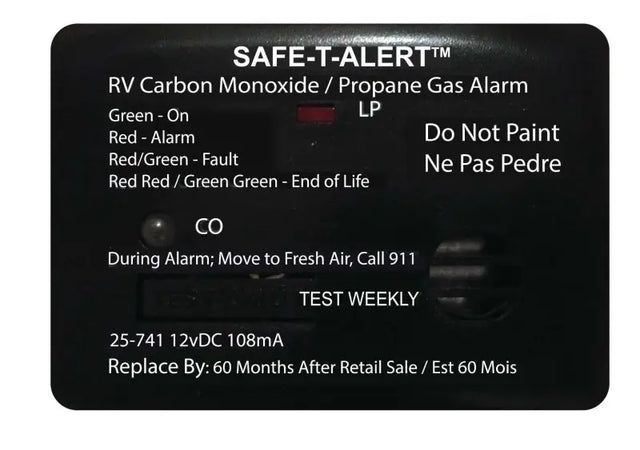 25-741-BL Carbon Monoxide/ Propane Leak Detector