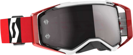 272821-1018269 Prospect Goggle Red/Black Silver Chrome Works