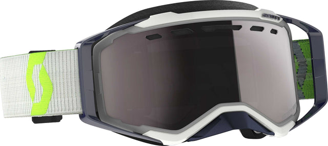 SCOTT 272846-1120313 Prospect Goggle Snow Cross Grey/Ylw W/Enh Silver Chrome