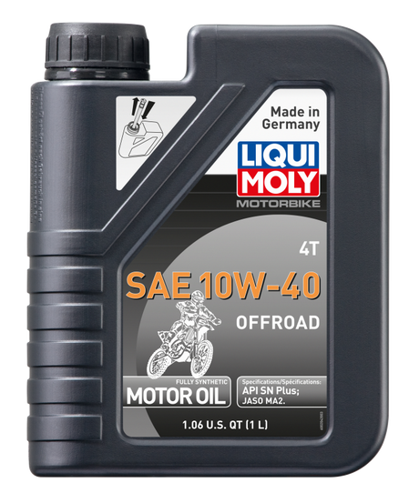 LIQUI MOLY 1L Motorbike 4T SAE 10W40 Offroad - LIQUI MOLY